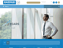 Tablet Screenshot of marwadionline.com